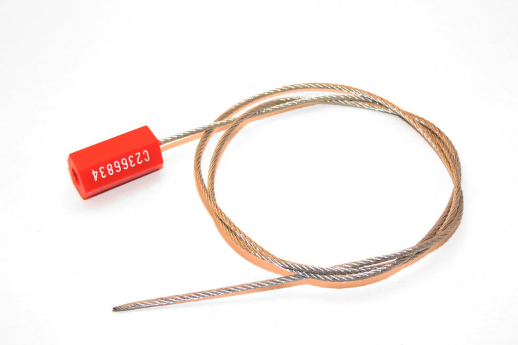 Пломба тросовая с пластиковым корпусом Пломба тросовая с пластиковым корпусом